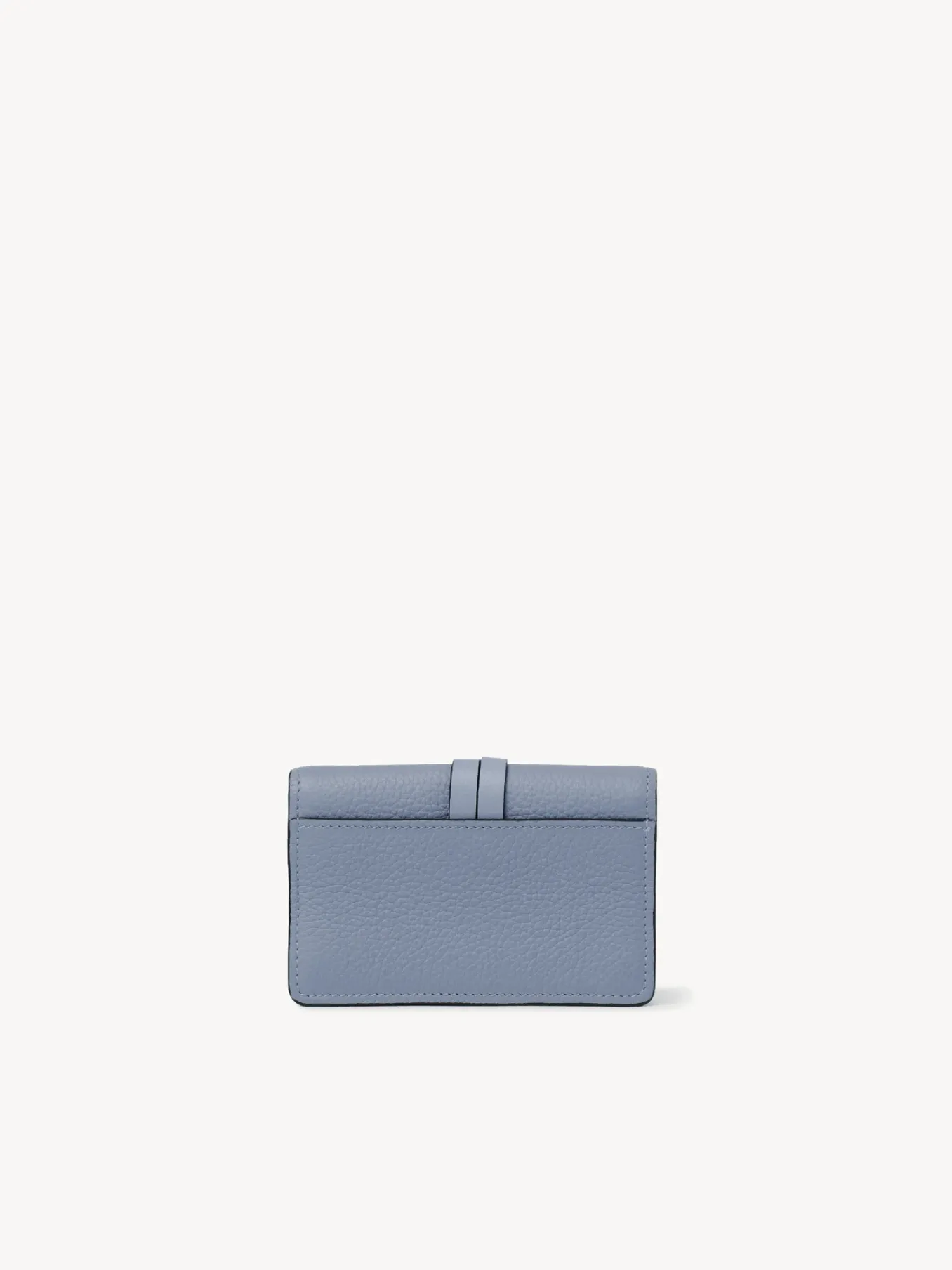 Portefeuilles Compacts-Chloé Pochette Pour Cartes Et Monnaie Alphabet Shady Cobalt