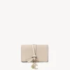 Porte-Cartes-Chloé Pochette Pour Cartes Et Monnaie Alphabet Cement Pink