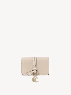 Porte-Cartes-Chloé Pochette Pour Cartes Et Monnaie Alphabet Cement Pink