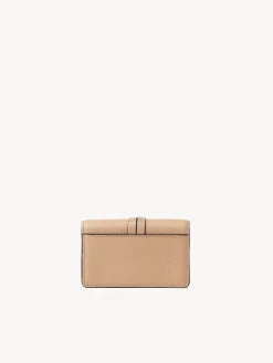 Porte-Cartes-Chloé Pochette Pour Cartes Et Monnaie Alphabet Light Tan