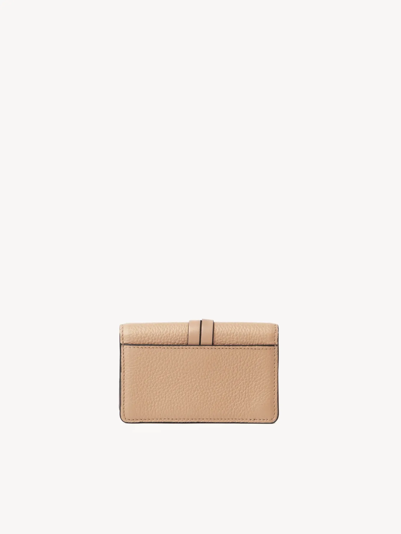 Porte-Cartes-Chloé Pochette Pour Cartes Et Monnaie Alphabet Light Tan
