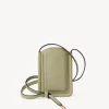 Mini Sacs-Chloé Pochette Telephone Marcie Faded Green