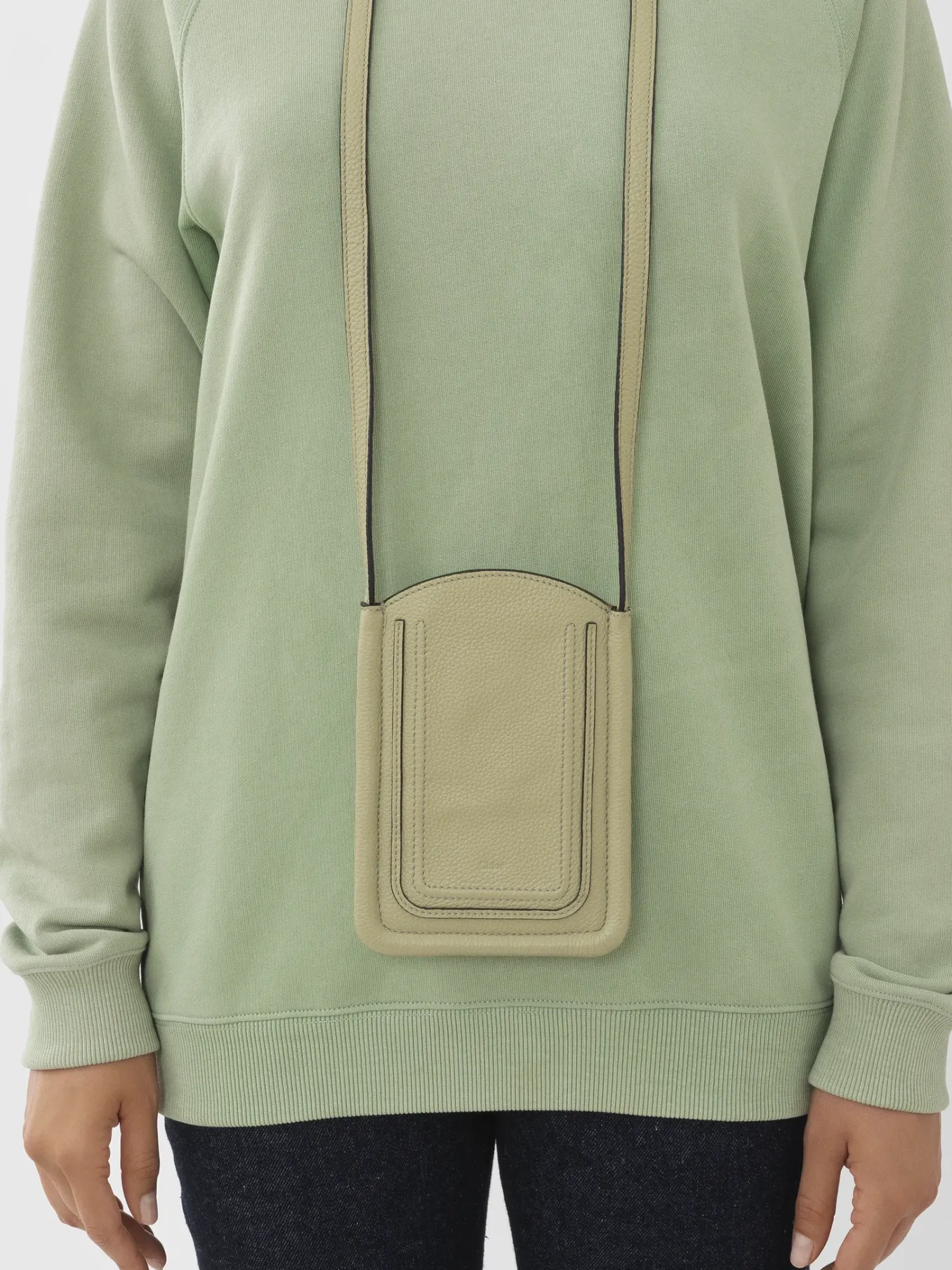Mini Sacs-Chloé Pochette Telephone Marcie Faded Green