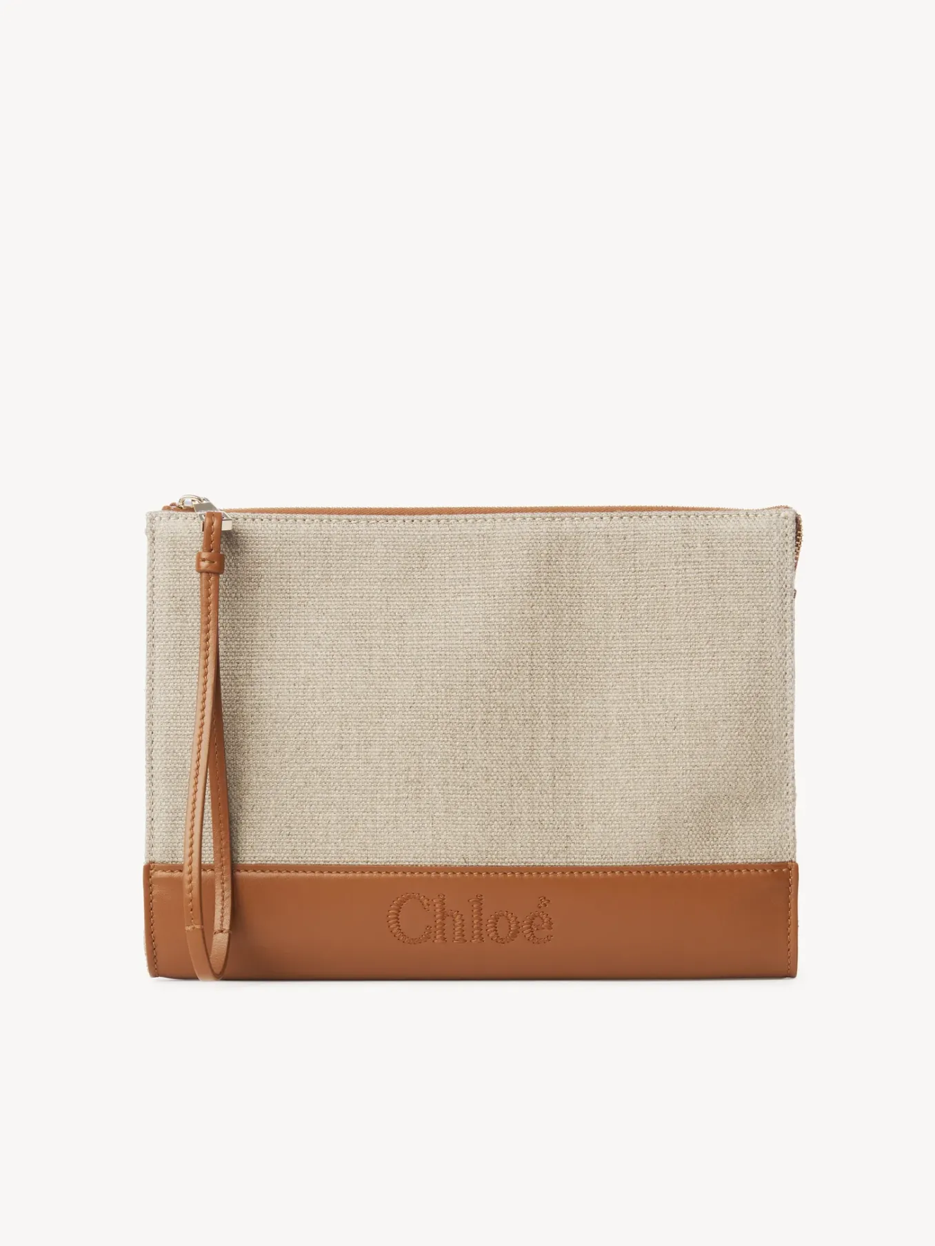Lin-Chloé Pochette Zippee Chloe Sense Caramel