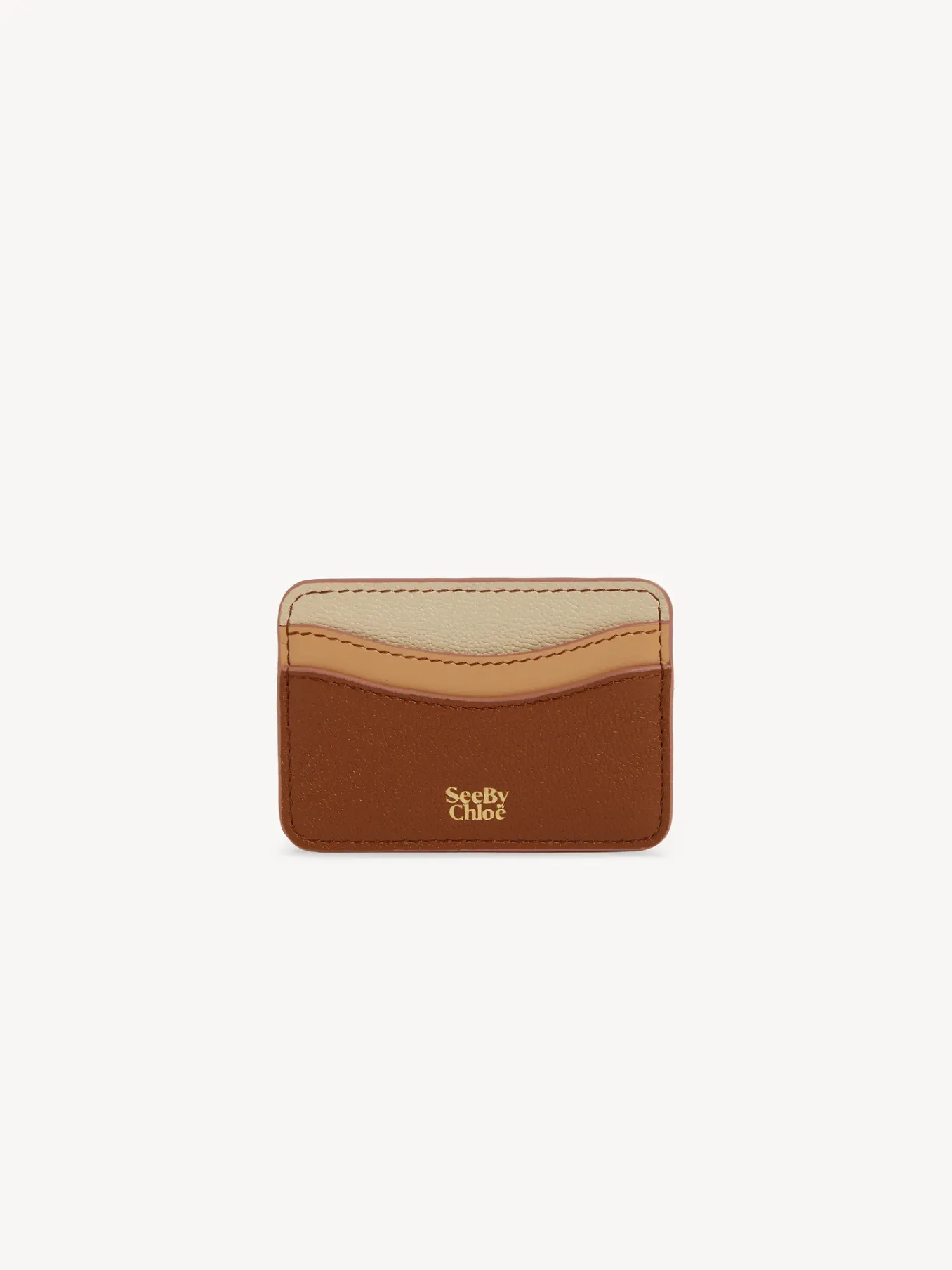 Porte-Cartes-Chloé Porte-Cartes Layers Caramel