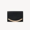 Portefeuilles Compacts-Chloé Porte-Cartes Lizzie Noir