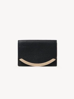 Portefeuilles Compacts-Chloé Porte-Cartes Lizzie Noir