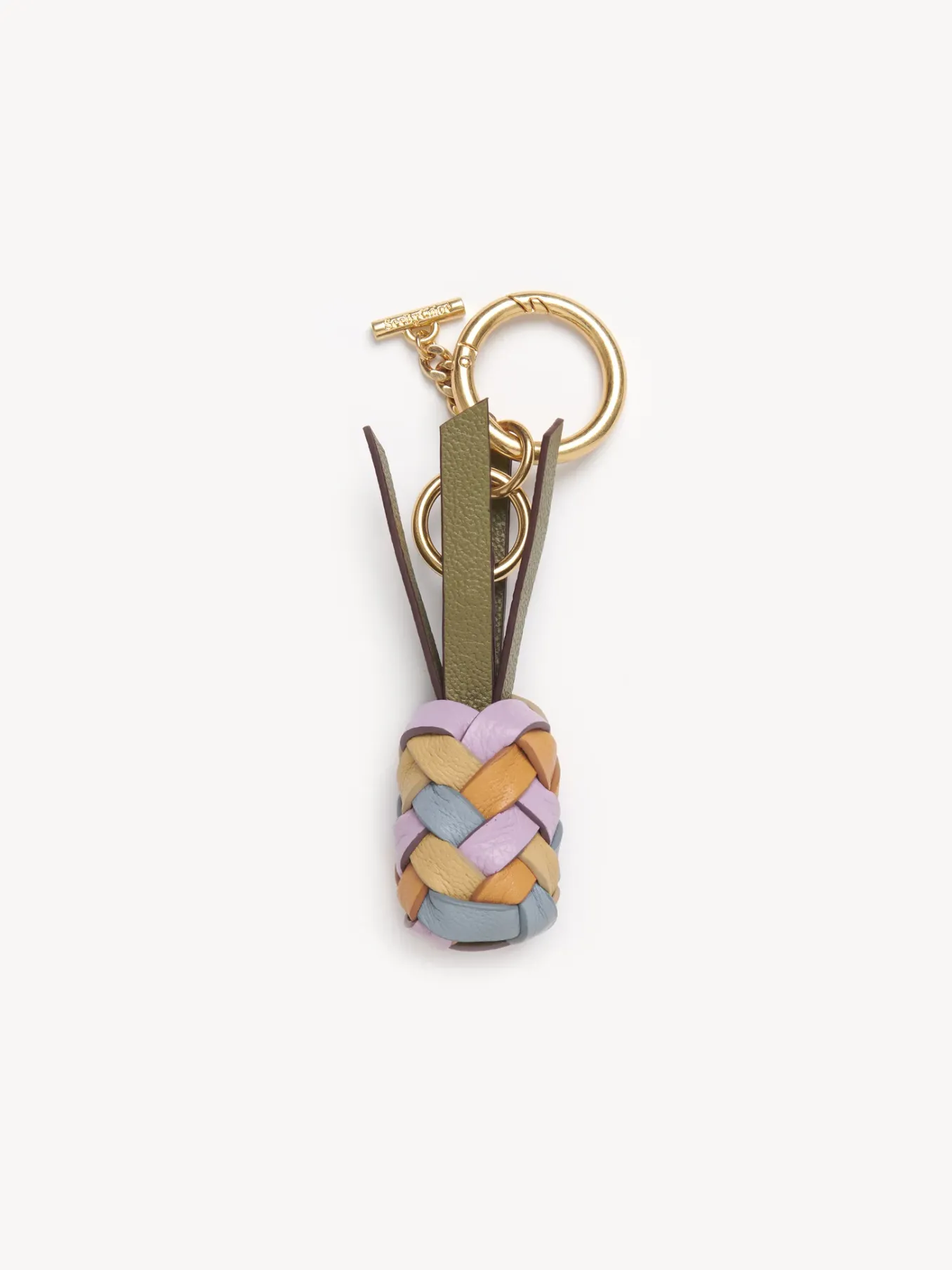 Porte-Cles Et Charms Pour Sac-Chloé Porte-Cles Ananas Shady Blue