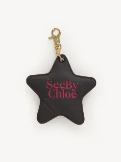 Porte-Cles Et Charms Pour Sac-Chloé Porte-Cles Etoile 3D Joy Rider Minimal Grey
