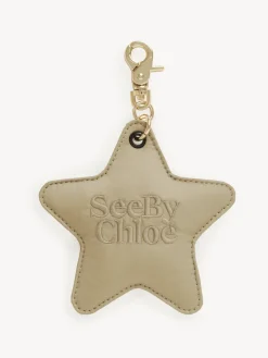 Porte-Cles Et Charms Pour Sac-Chloé Porte-Cles Etoile 3D Joy Rider Pottery Green