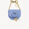 Porte-Cles Et Charms Pour Sac-Chloé Porte-Cles Hana Persian Blue