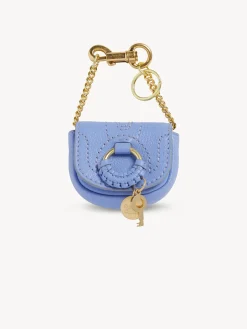 Porte-Cles Et Charms Pour Sac-Chloé Porte-Cles Hana Persian Blue