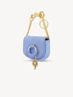 Porte-Cles Et Charms Pour Sac-Chloé Porte-Cles Hana Persian Blue