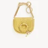 Porte-Cles Et Charms Pour Sac-Chloé Porte-Cles Hana Retro Yellow