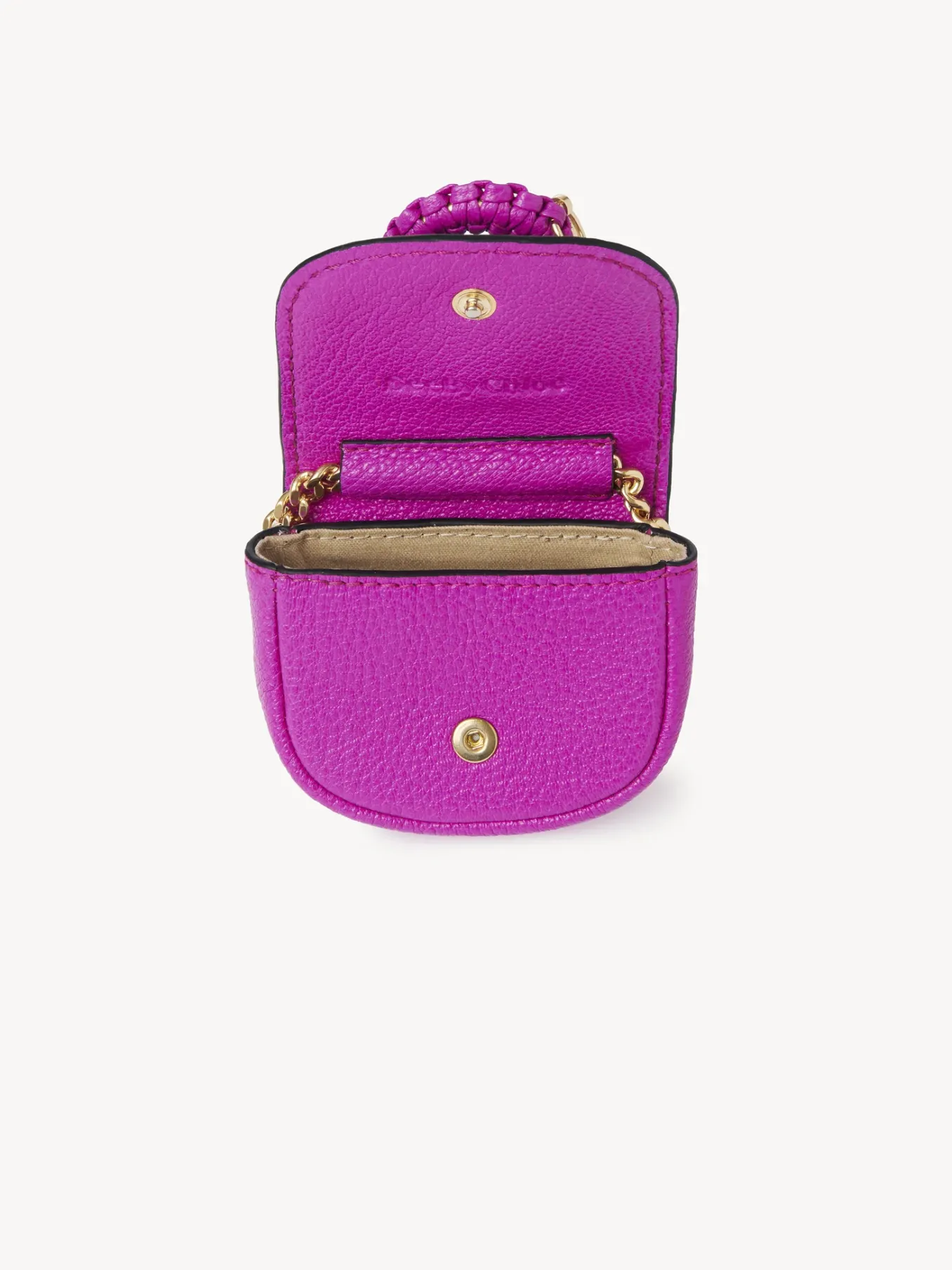 Porte-Cles Et Charms Pour Sac-Chloé Porte-Cles Hana Fuchsia Purple