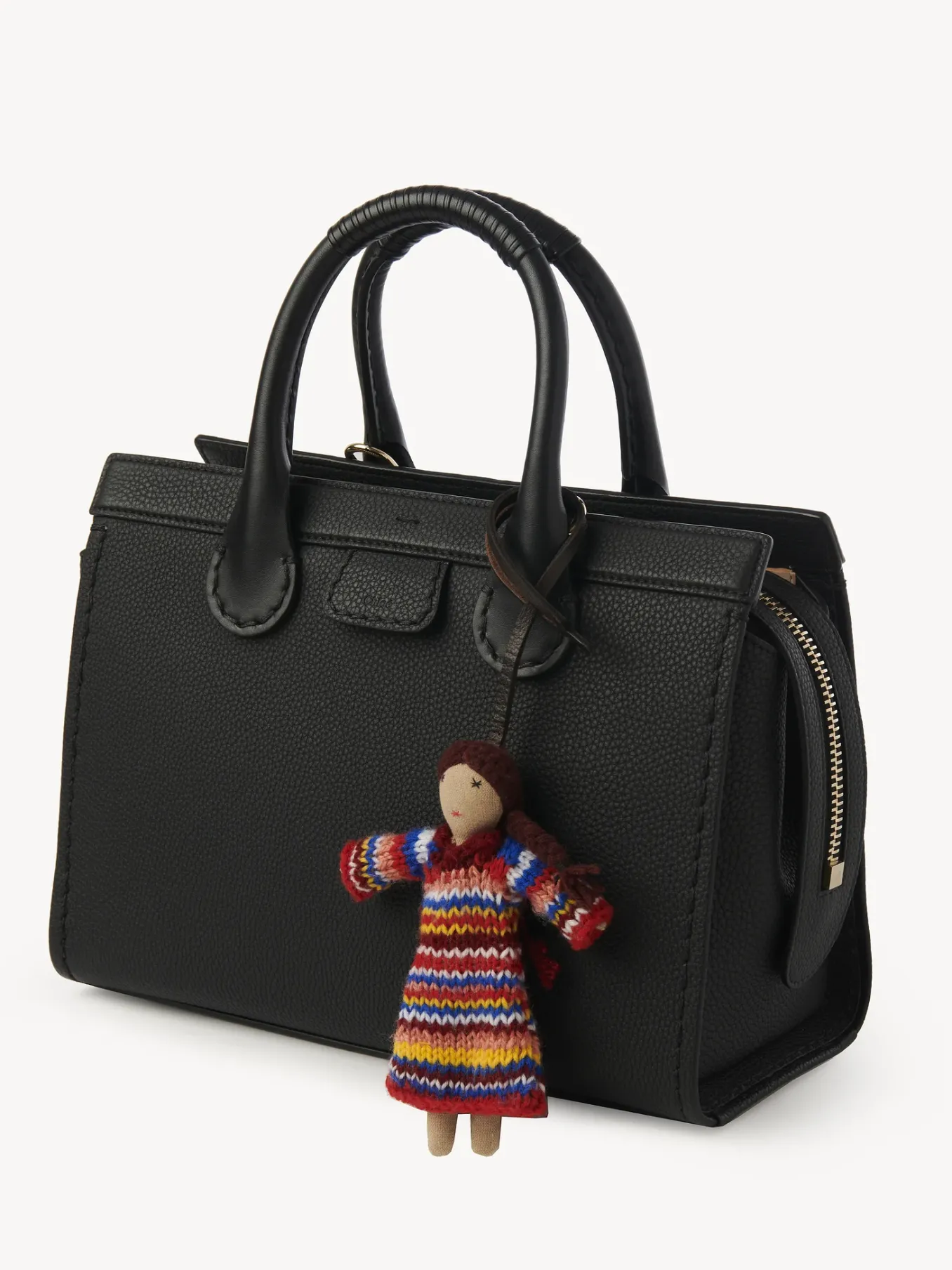 Porte-Cles Et Charms Pour Sac-Chloé Porte-Cles Poupee Silaiwali Pour Chloe Red - White 1