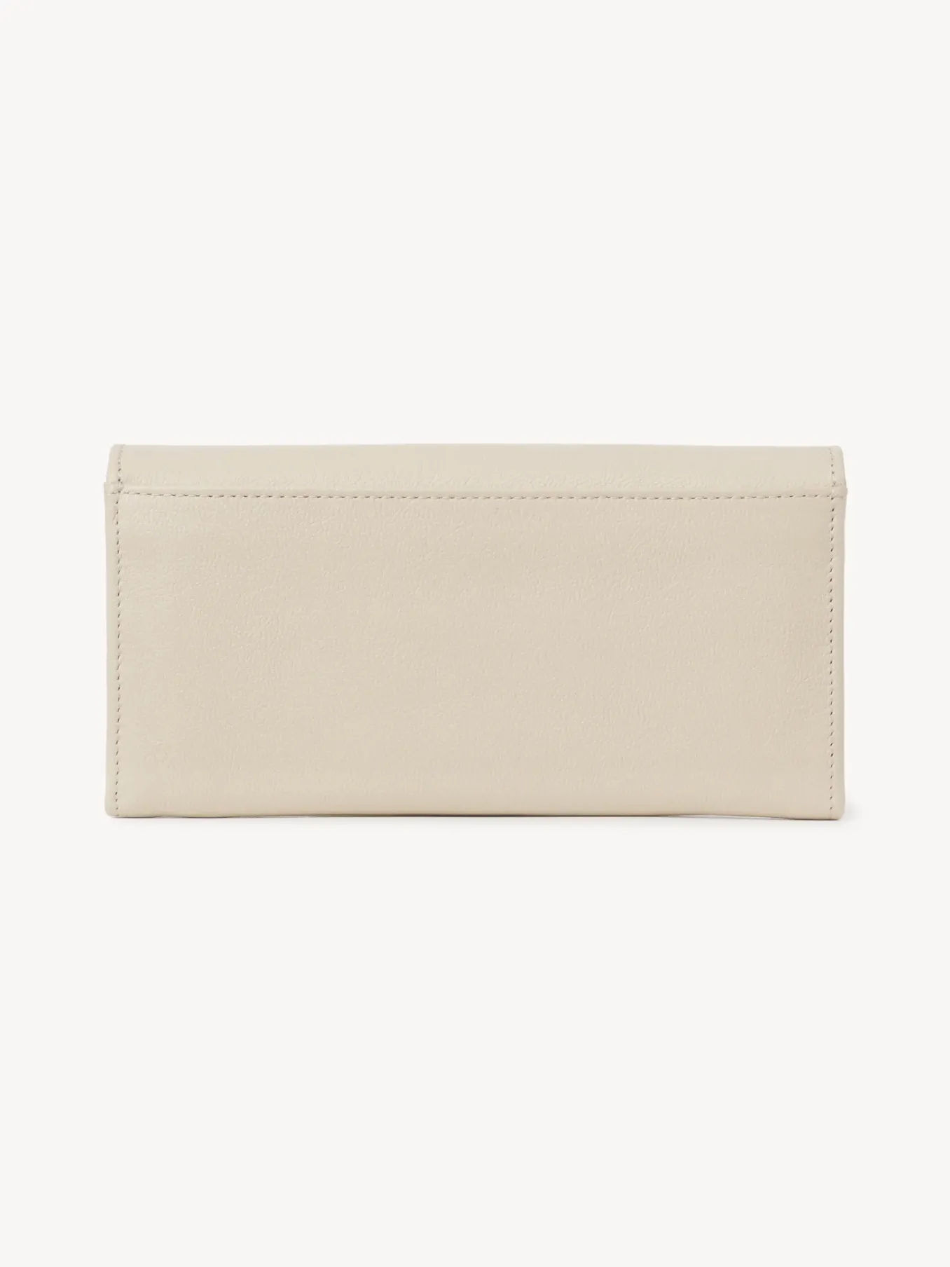 Portefeuilles Longs-Chloé Portefeuille A Rabat Lizzie Cement Beige