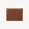 Portefeuilles Compacts-Chloé Portefeuille A Trois Volets Hana Caramello