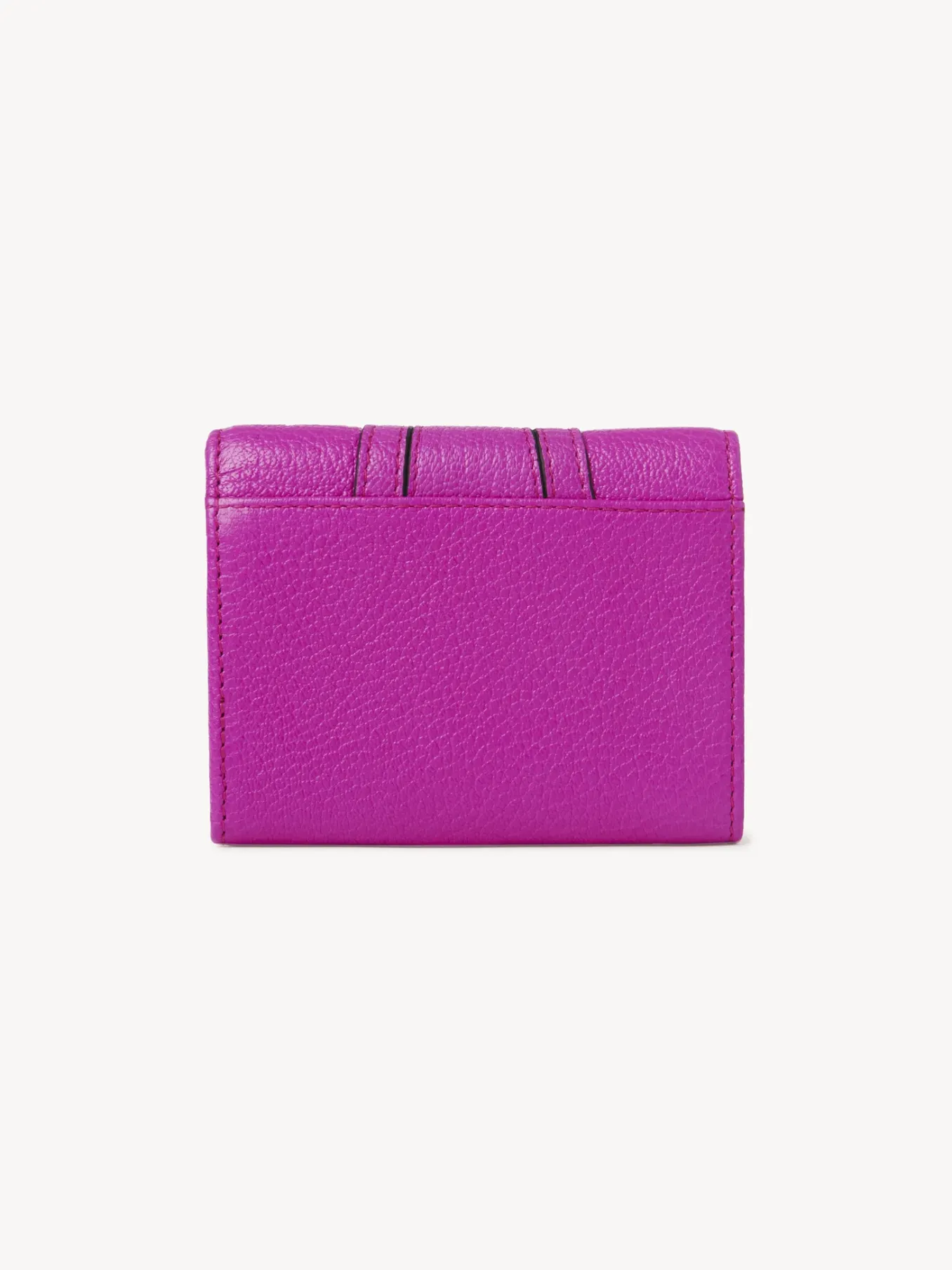 Portefeuilles Compacts-Chloé Portefeuille A Trois Volets Hana Fuchsia Purple