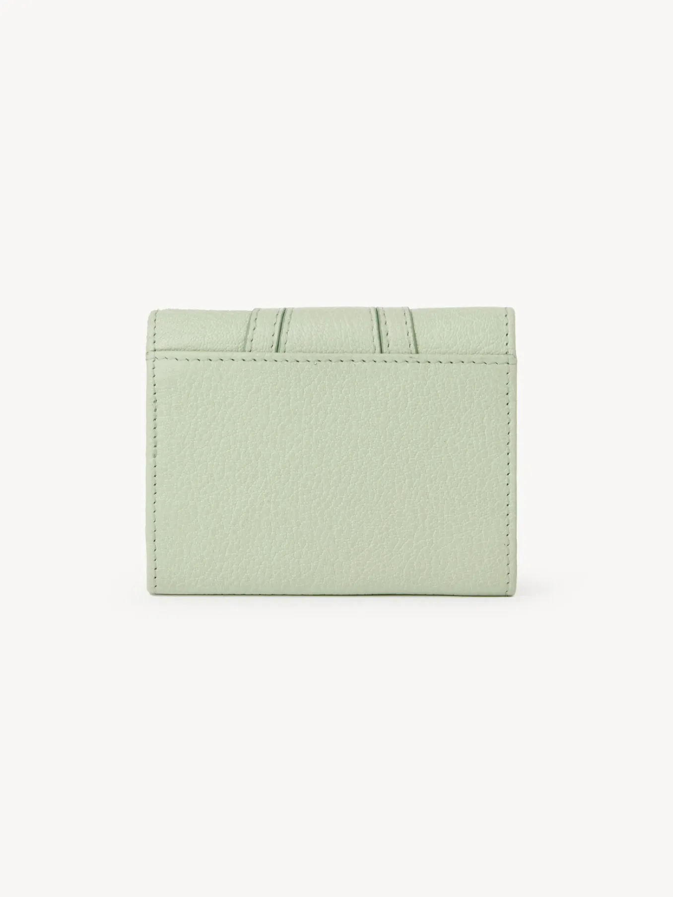 Portefeuilles Compacts-Chloé Portefeuille A Trois Volets Hana Pastel Green