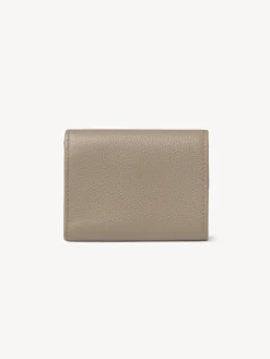Portefeuilles Compacts-Chloé Portefeuille A Trois Volets Lizzie Motty Grey