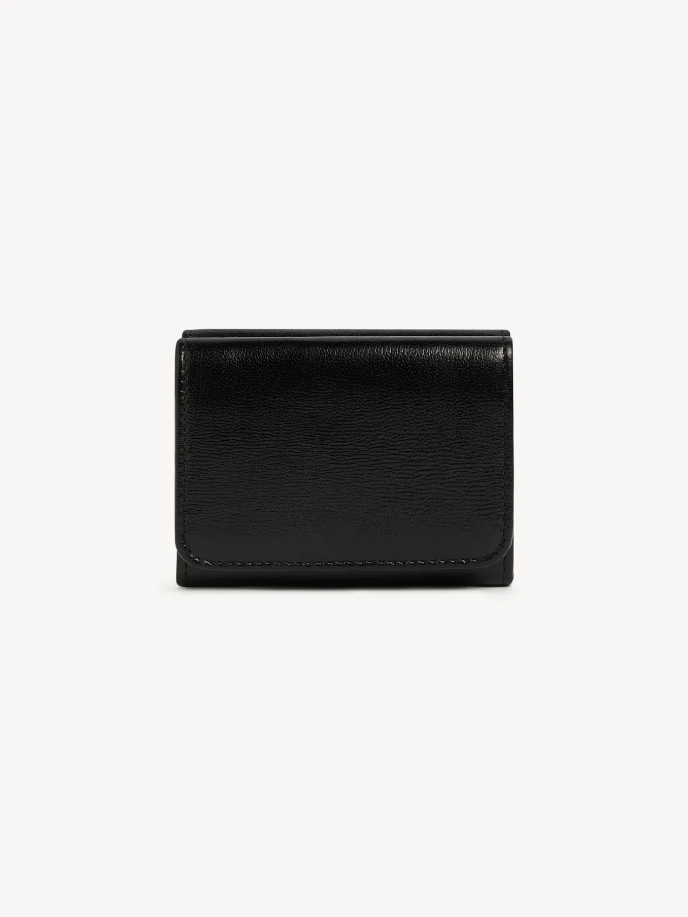 Portefeuilles Compacts-Chloé Portefeuille A Trois Volets Saddie Noir