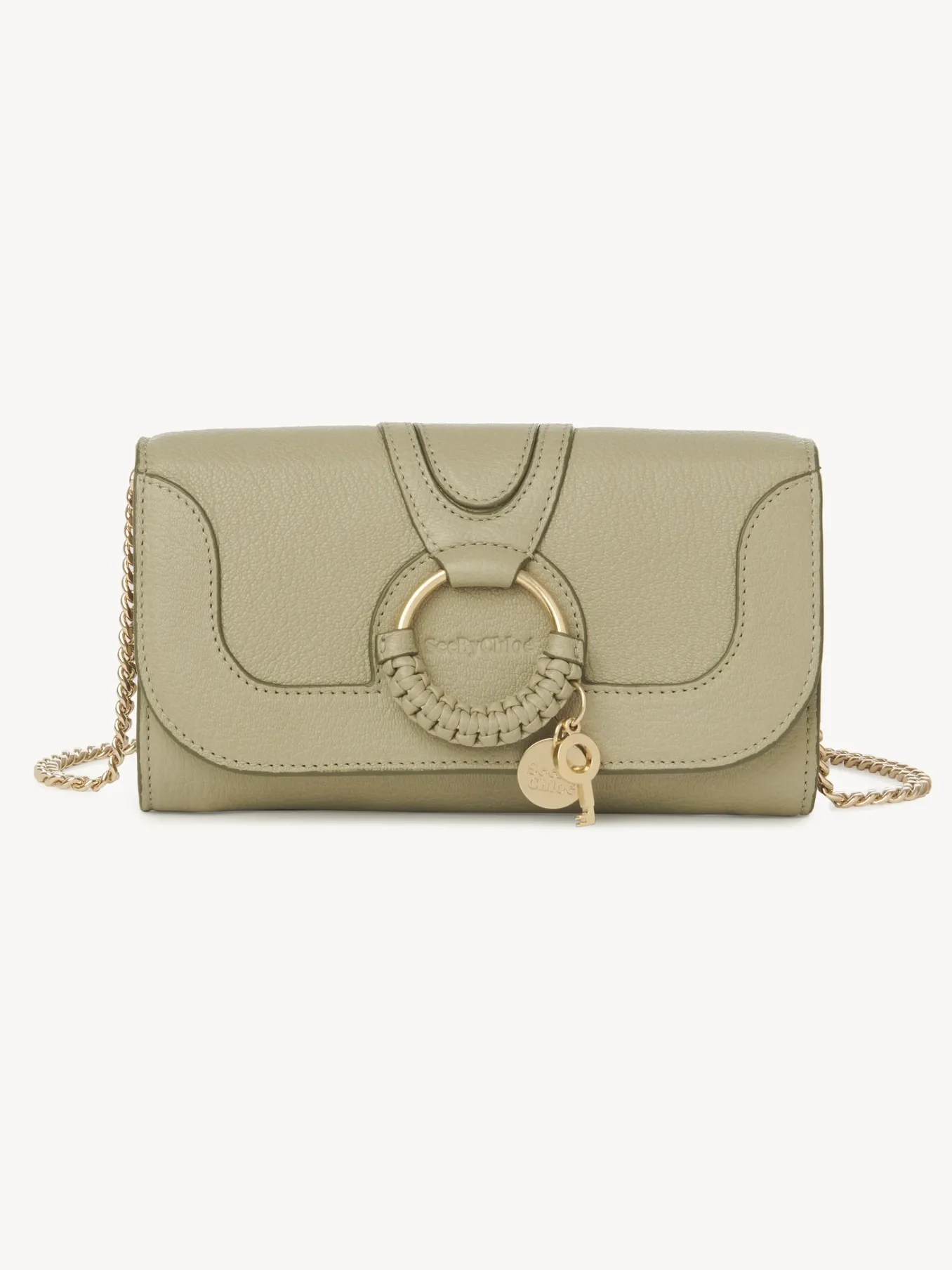 Portefeuilles Longs-Chloé Portefeuille Chaine Hana Pottery Green