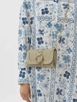Portefeuilles Longs-Chloé Portefeuille Chaine Hana Pottery Green