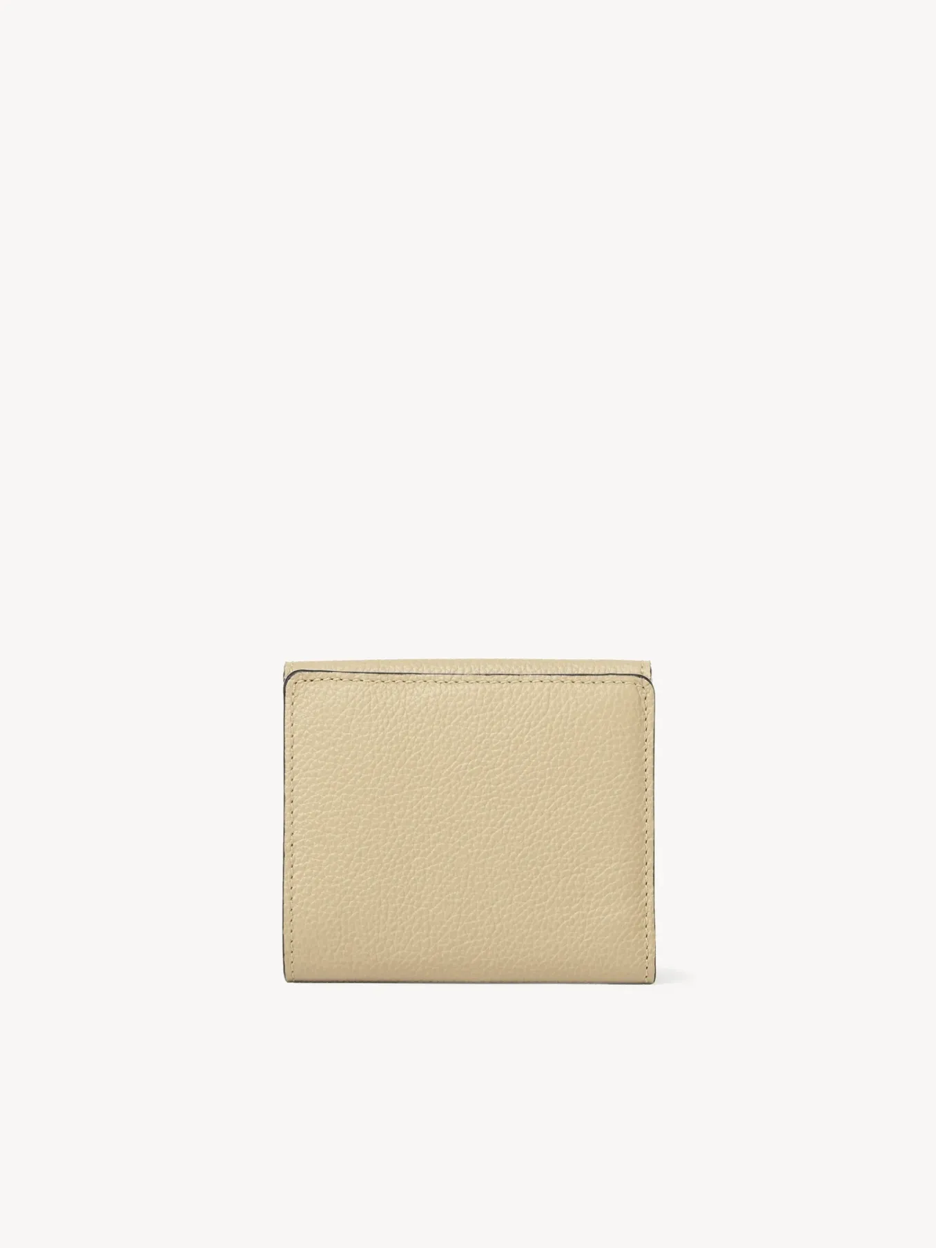 Portefeuilles Compacts-Chloé Portefeuille Compact A Rabat Marcie Root Beige