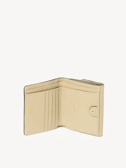 Portefeuilles Compacts-Chloé Portefeuille Compact A Rabat Marcie Root Beige