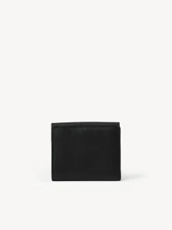 Portefeuilles Compacts-Chloé Portefeuille Compact A Rabat Marcie Noir