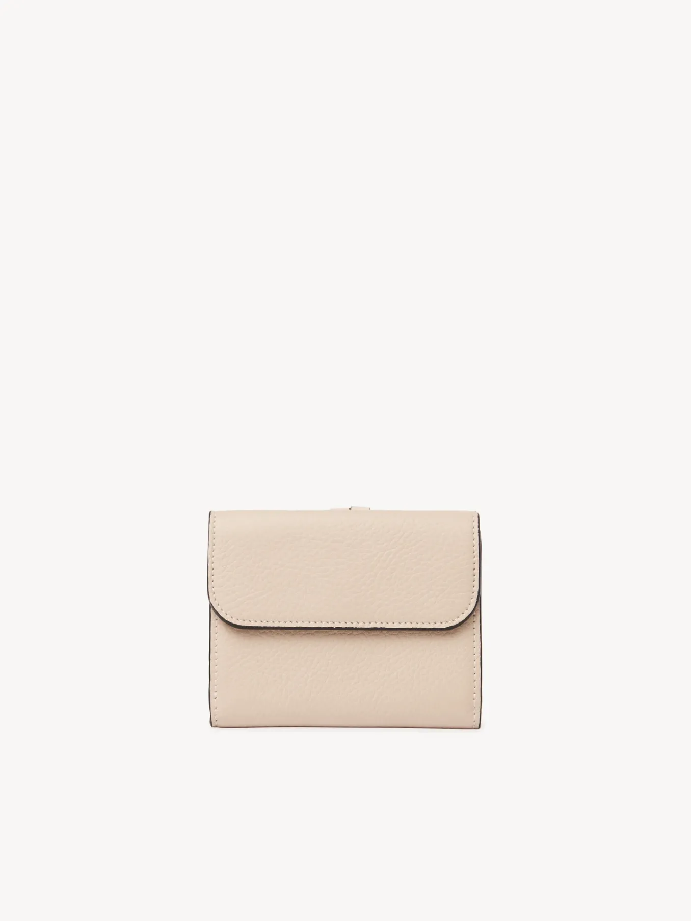 Portefeuilles Compacts-Chloé Portefeuille Compact A Trois Volets Alphabet Cement Pink