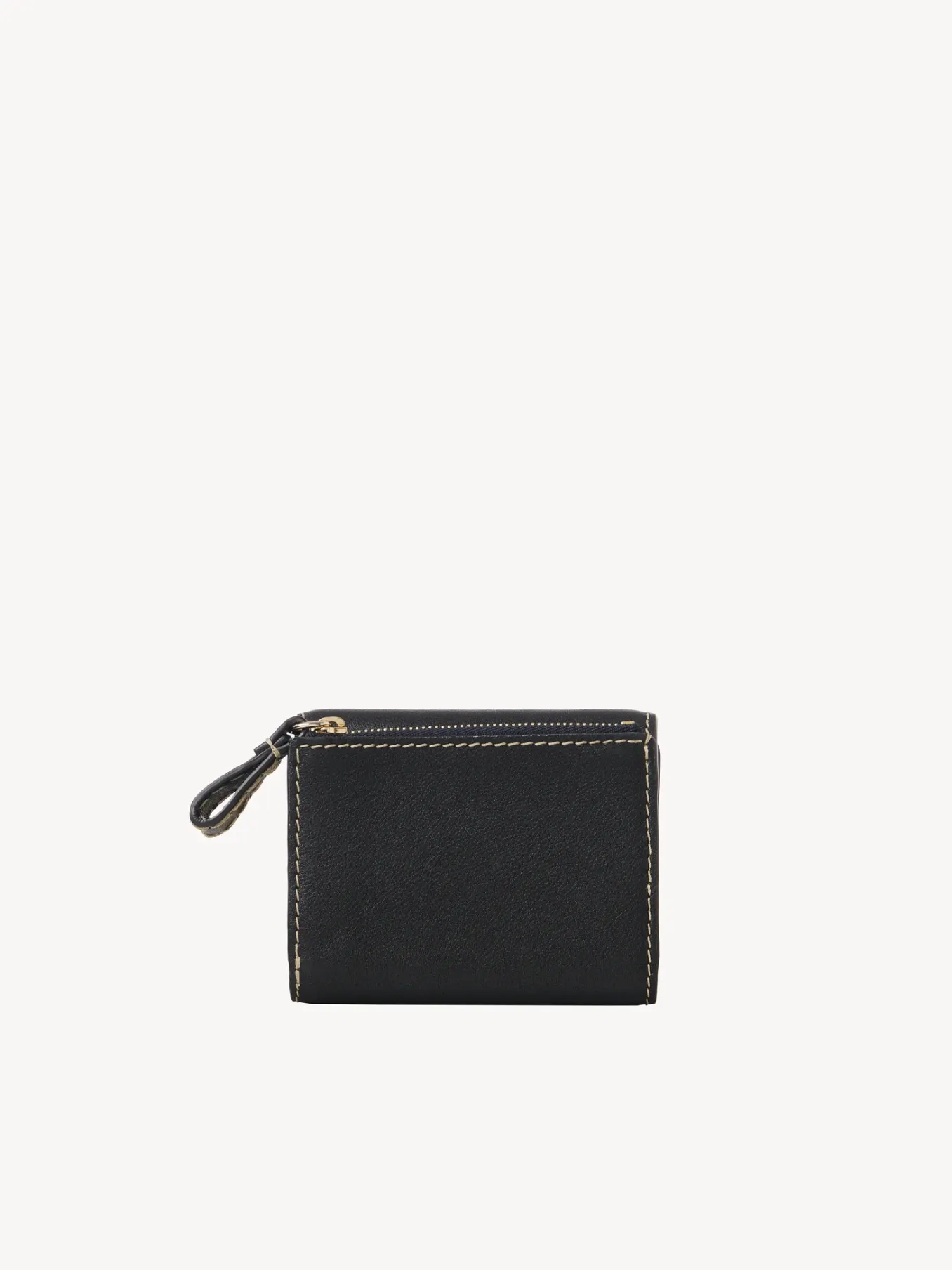Portefeuilles Compacts-Chloé Portefeuille Compact A Trois Volets Edith Noir