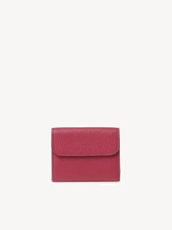 Portefeuilles Compacts-Chloé Portefeuille Compact A Trois Volets Alphabet Fizzy Pink