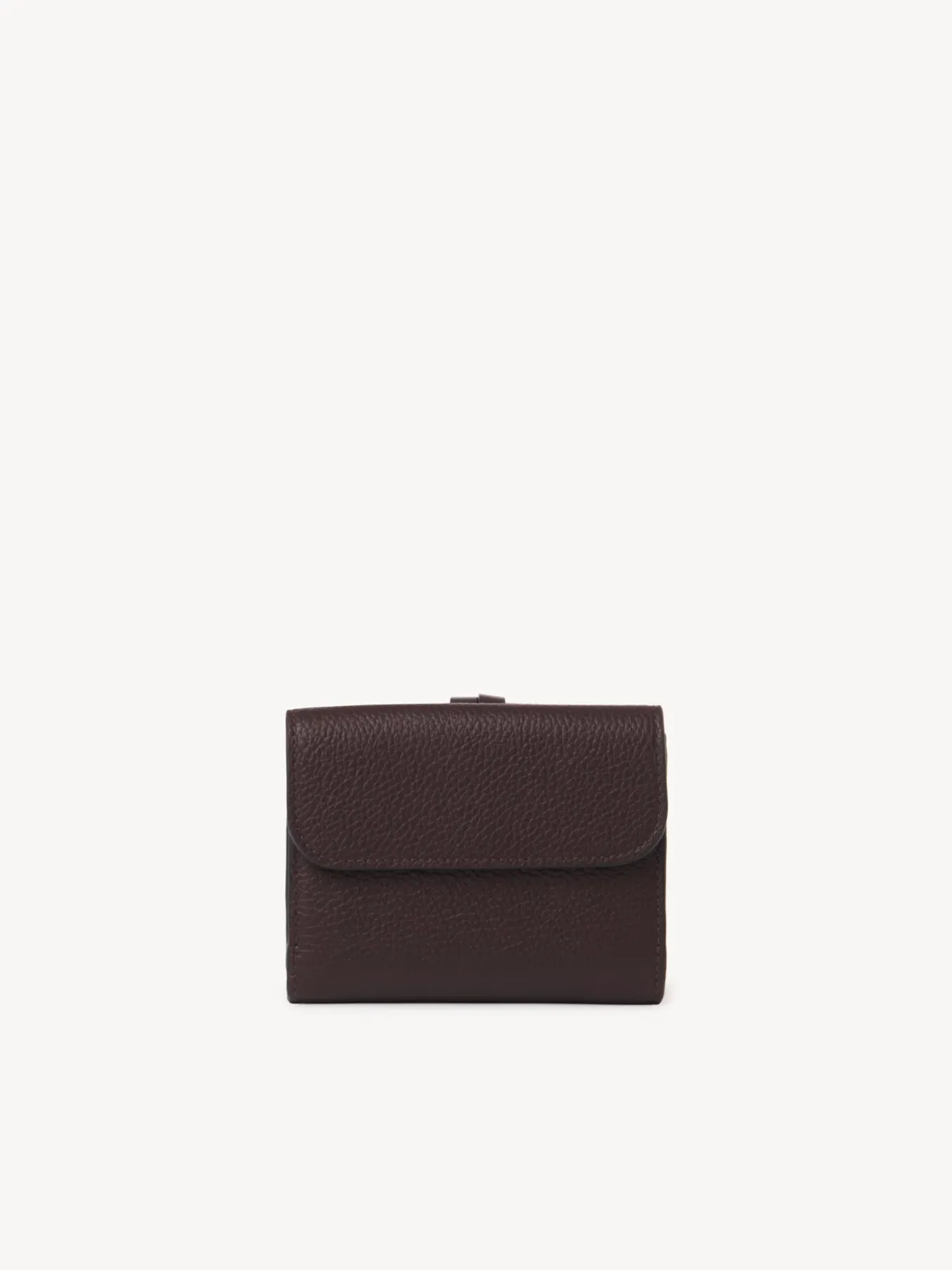 Portefeuilles Compacts-Chloé Portefeuille Compact A Trois Volets Alphabet Deep Violine
