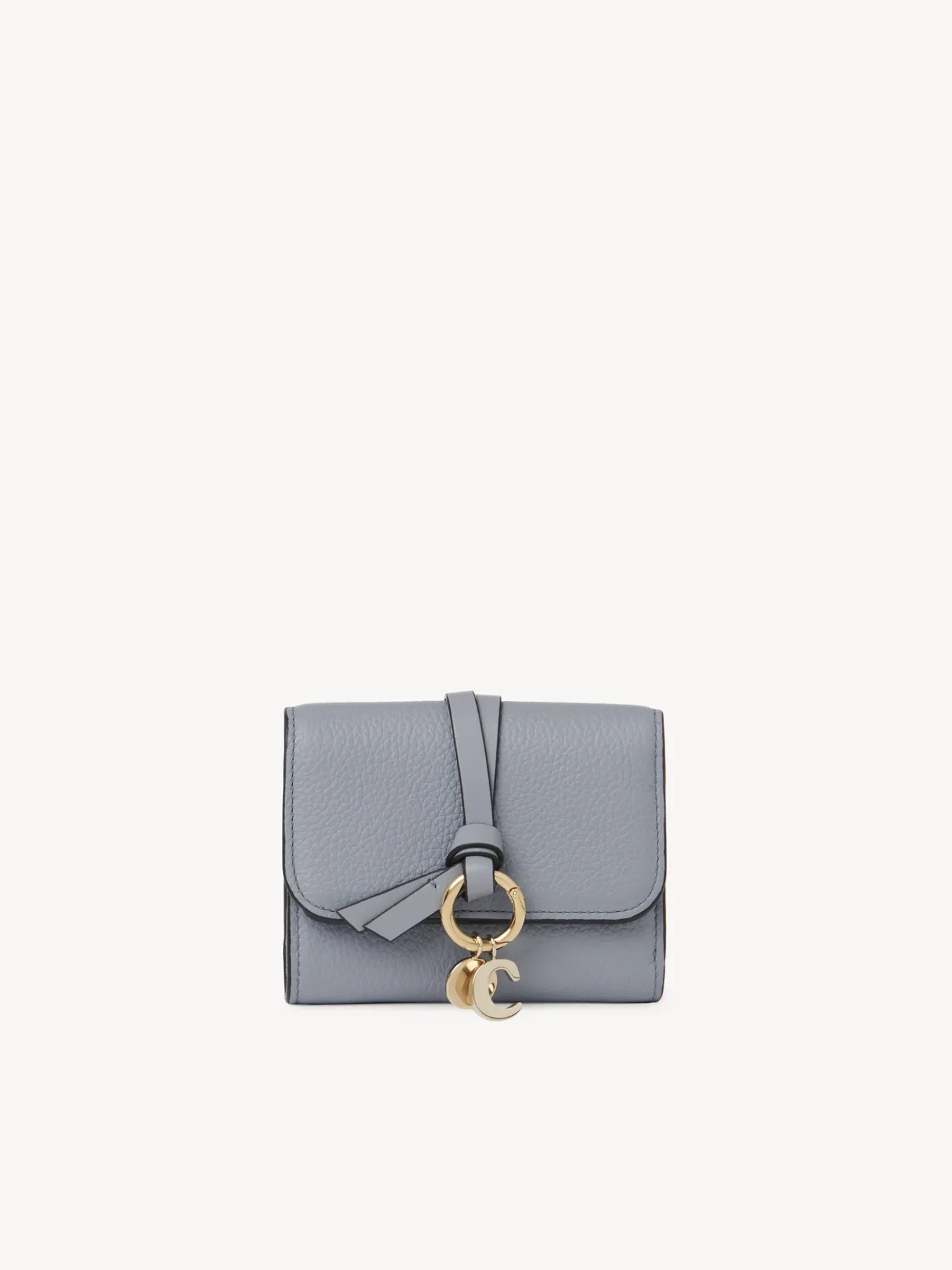 Portefeuilles Compacts-Chloé Portefeuille Compact A Trois Volets Alphabet Storm Blue
