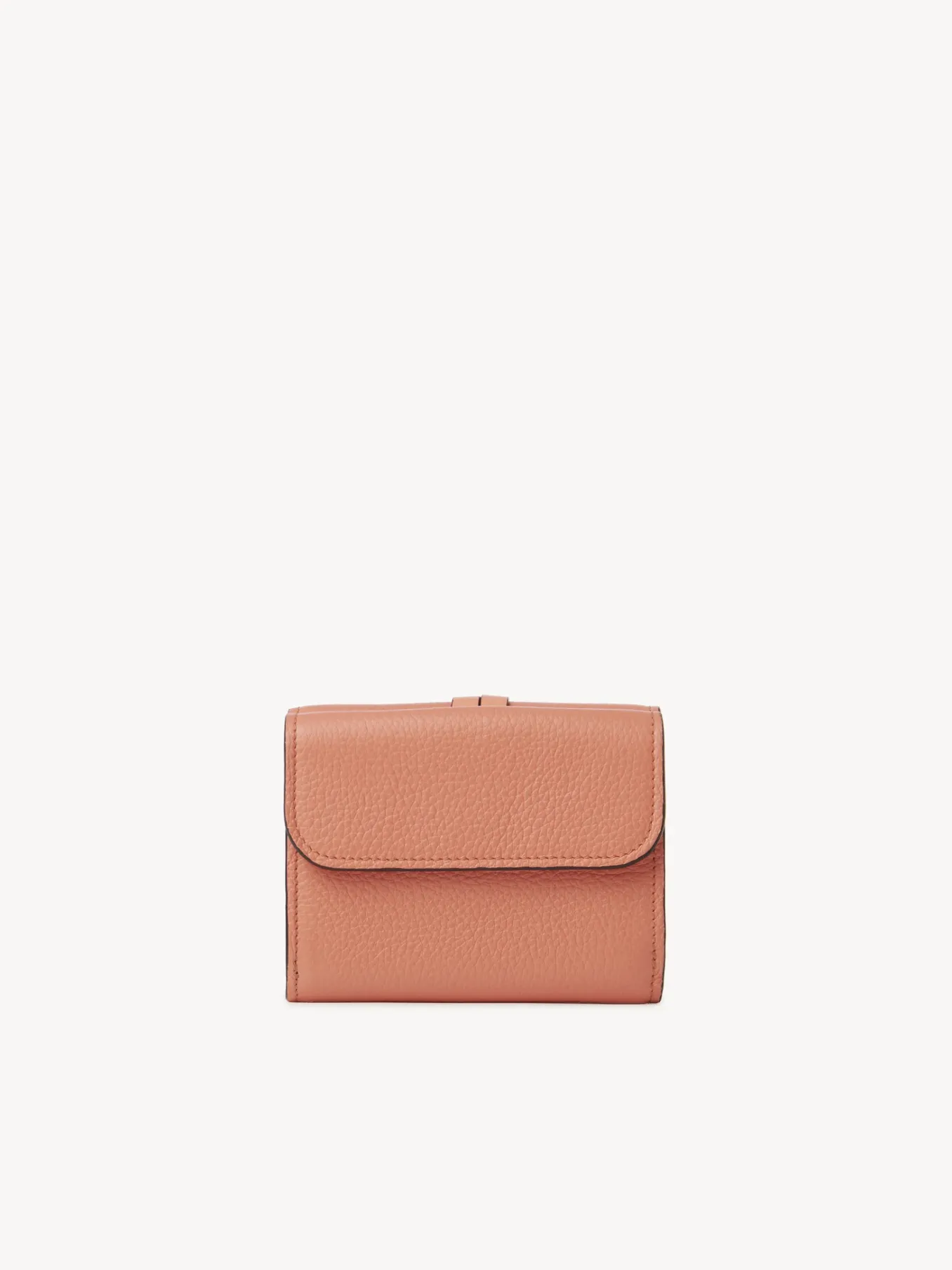 Portefeuilles Compacts-Chloé Portefeuille Compact A Trois Volets Alphabet Flaming Coral