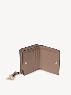 Portefeuilles Compacts-Chloé Portefeuille Compact Alphabet Woodrose