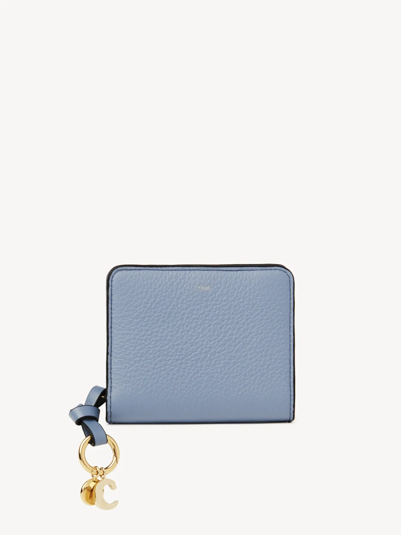 Portefeuilles Compacts-Chloé Portefeuille Compact Alphabet Shady Cobalt