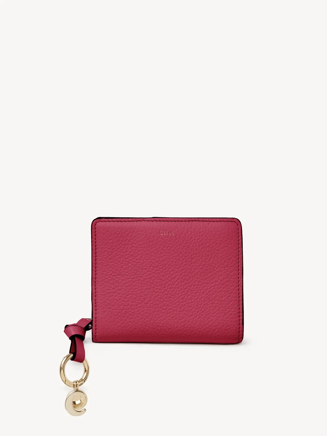 Portefeuilles Compacts-Chloé Portefeuille Compact Alphabet Fizzy Pink