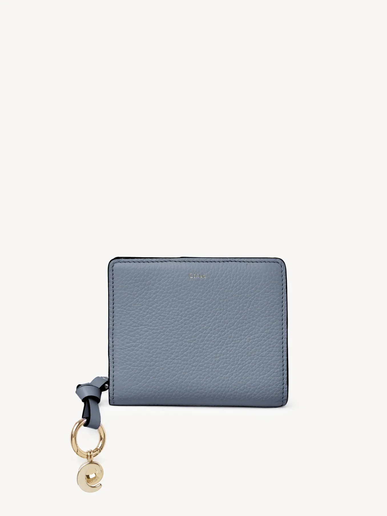 Portefeuilles Compacts-Chloé Portefeuille Compact Alphabet Storm Blue
