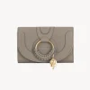 Portefeuilles Compacts-Chloé Portefeuille Compact Hana Motty Grey