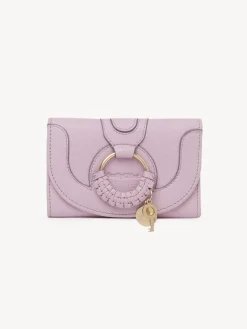 Portefeuilles Compacts-Chloé Portefeuille Compact Hana Lavender Mist