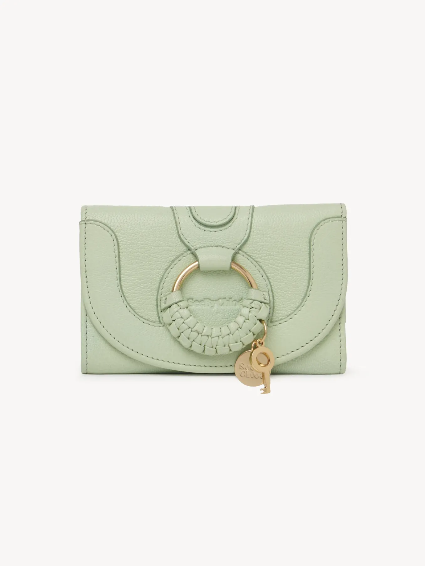 Portefeuilles Compacts-Chloé Portefeuille Compact Hana Pastel Green
