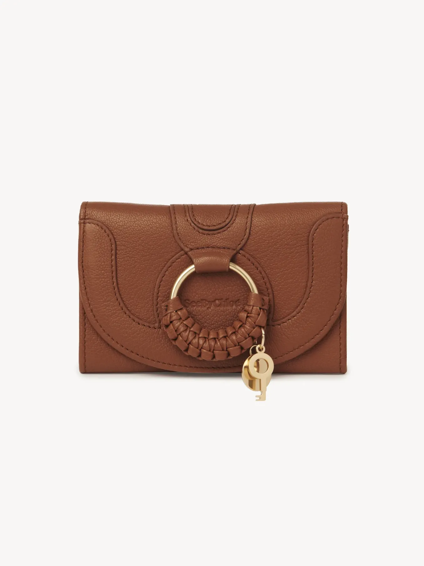 Portefeuilles Compacts-Chloé Portefeuille Compact Hana Caramello