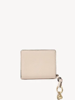 Portefeuilles Compacts-Chloé Portefeuille Compact Zippe Alphabet Cement Pink
