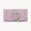 Portefeuilles Longs-Chloé Portefeuille Long Hana Lavender Mist