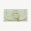 Portefeuilles Longs-Chloé Portefeuille Long Hana Pastel Green