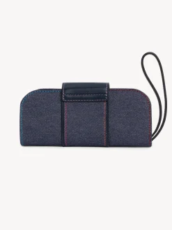 Vêtements-Chloé Portefeuille Long Laetizia Denim