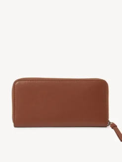 Portefeuilles Longs-Chloé Portefeuille Long Zippe Chloe Sense Caramel